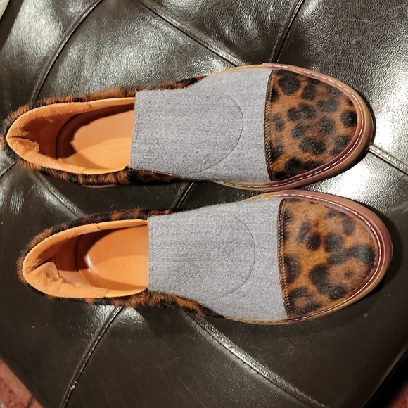 DRIES VAN NOTEN PONY HAIR SLIP-ON SHOES/SNEAKERS. - Picture 4 of 8